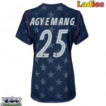 United States Patrick Agyemang #25 Replica Away Shirt Ladies World Cup 2026 Short Sleeve